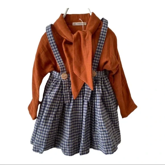 SOOR PLOOM♡Mavis skirt gingham 6Y Soor Ploom Mavis Skirt - Mini Check – Casp Baby Mommy & Me